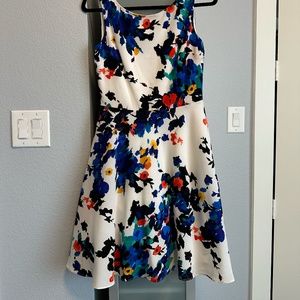 Betsey Johnson Abstract Print Dress